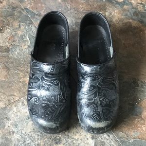 Tooled Leather Danskos